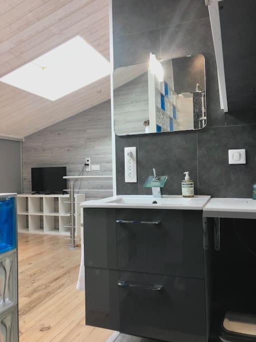 Duplex Atypique 20' De Toulouse Apartamento Leguevin Exterior foto
