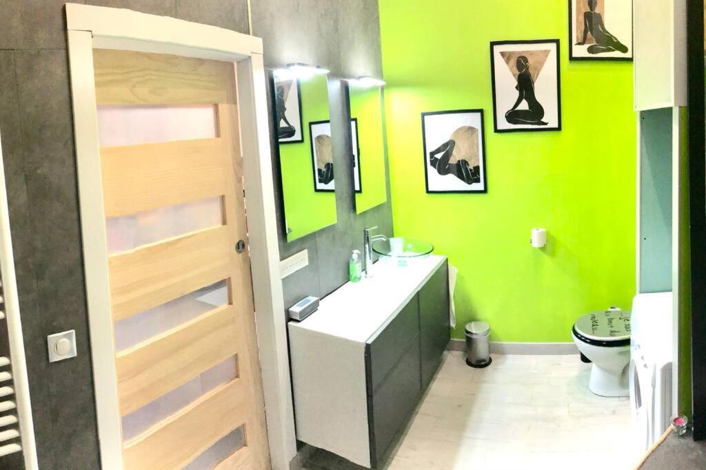 Duplex Atypique 20' De Toulouse Apartamento Leguevin Exterior foto
