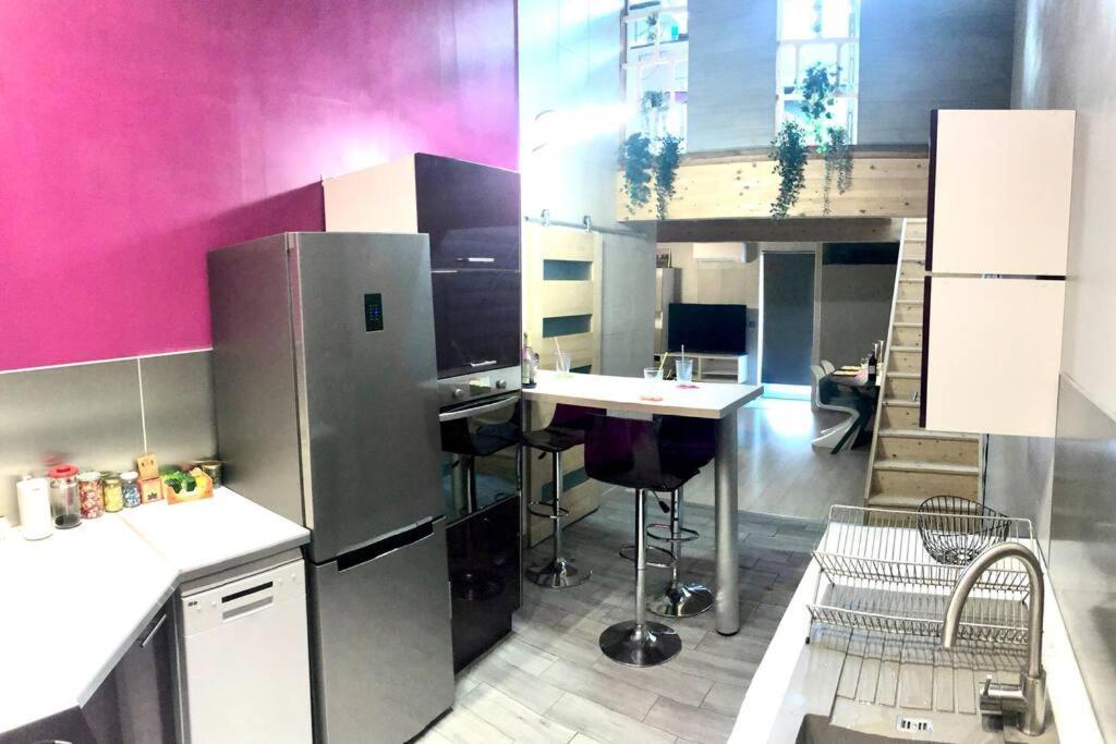 Duplex Atypique 20' De Toulouse Apartamento Leguevin Exterior foto